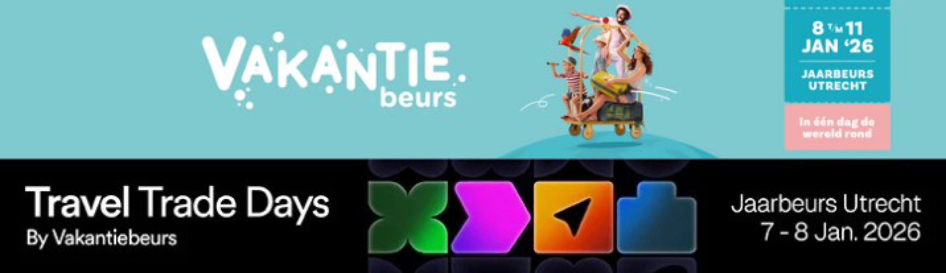 Dutch Travel Week | Travel Trade Days & Vakantiebeurs - Official Hotel Service